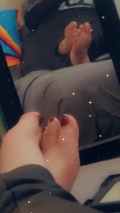 um, my feet need all the foot rubs.