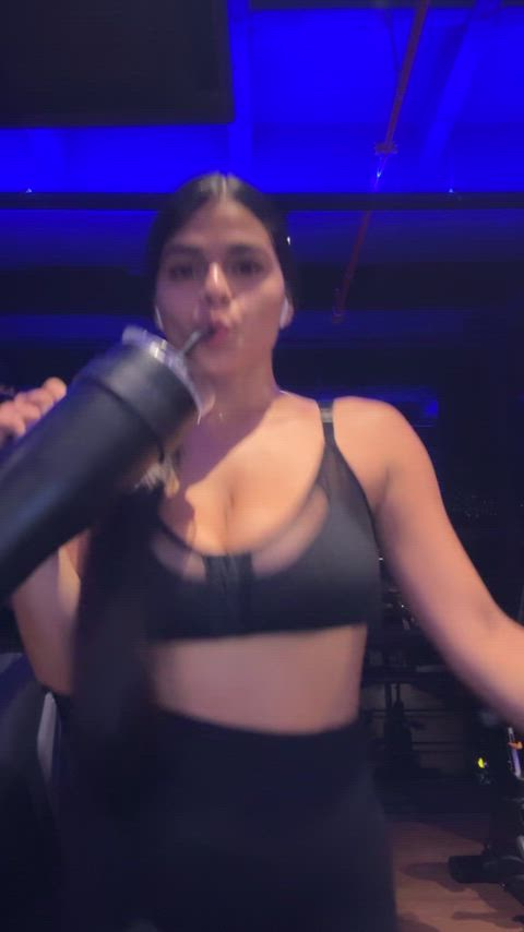 Another day, another sweat session