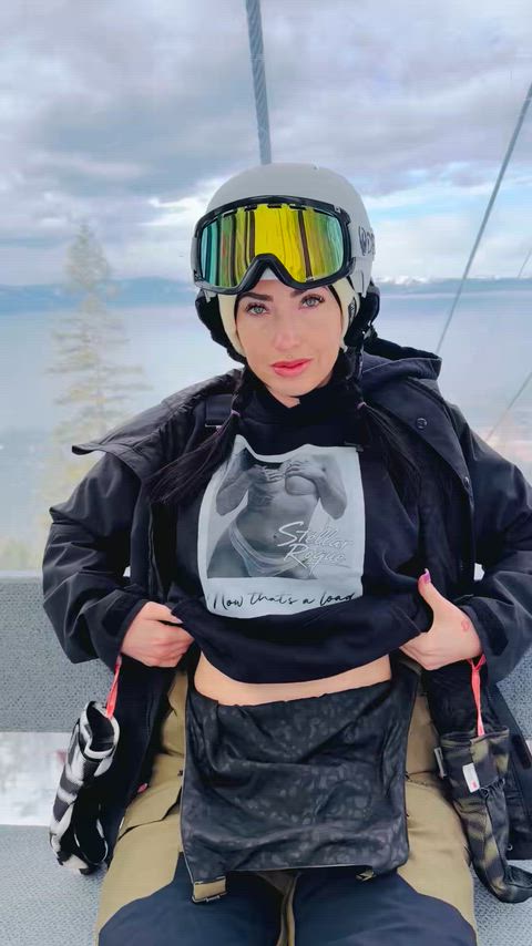 Flashing on the gondola