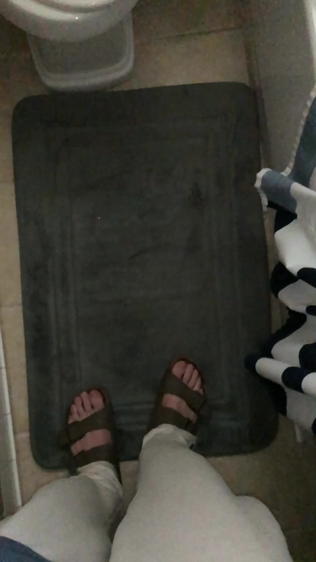 I shot a load into my cousin’s toilet last year. I just needed to cum..