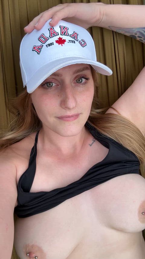 Babe Big Tits Blonde Boobs Natural Tits Outdoor Public Tits Porn GIF by deedeebabbii