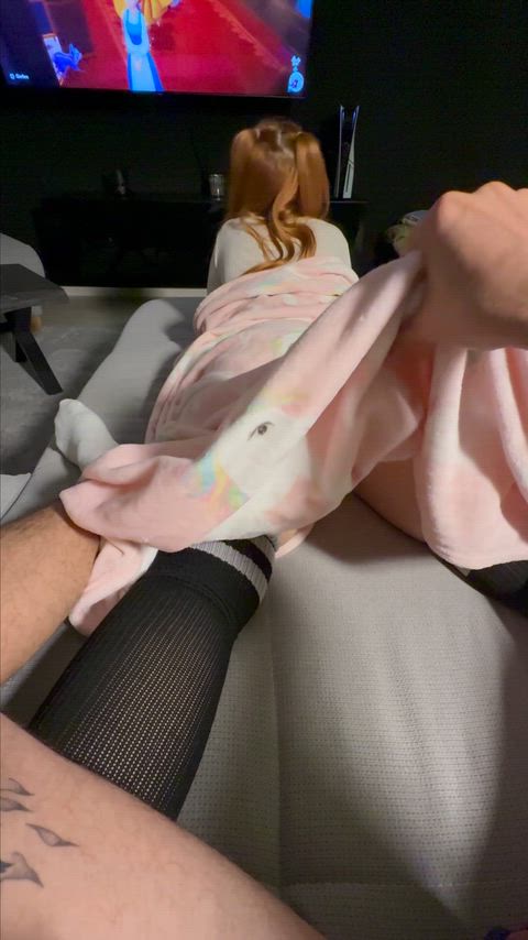 Me and my stepsister are home alone