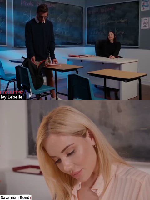 Which Slutty Teacher are you staying behind and taking lessons with 🤪 📚