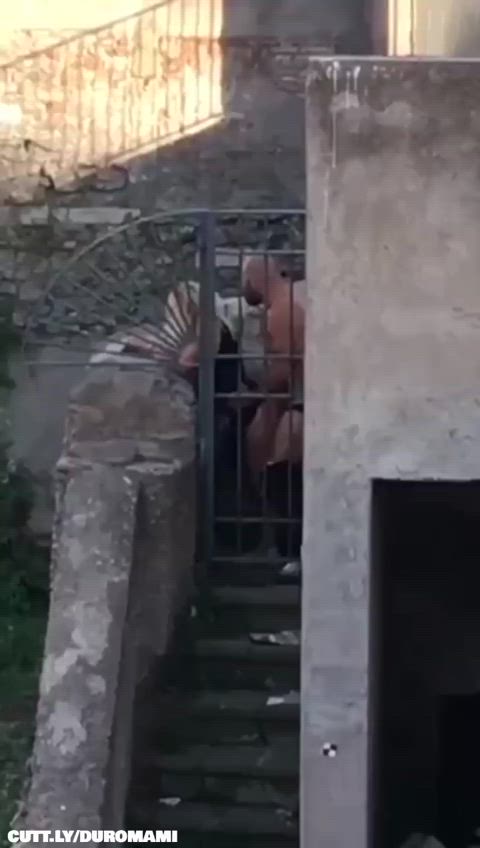 Amateur Exhibitionist Festival Public Sex Standing Doggy Trashy Trashy Boners r/CaughtPublic Porn GIF by duromami