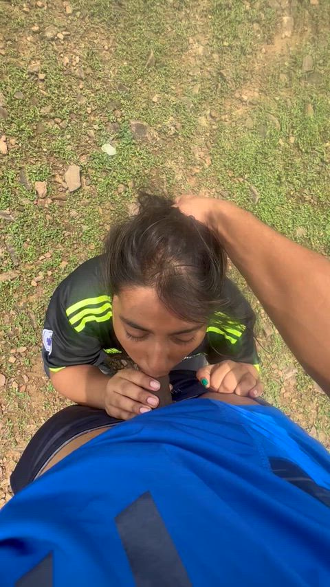Perks of dating a girl who's into sports. She s always horny and very daring 😈