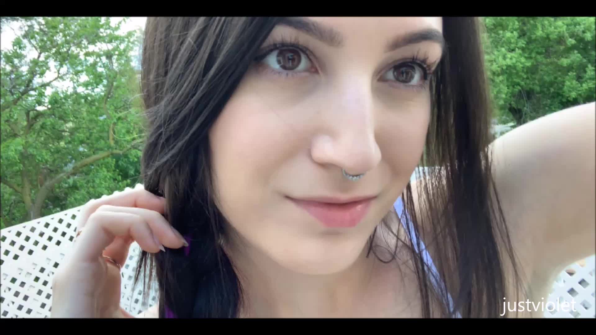 little tease on my balcony :)