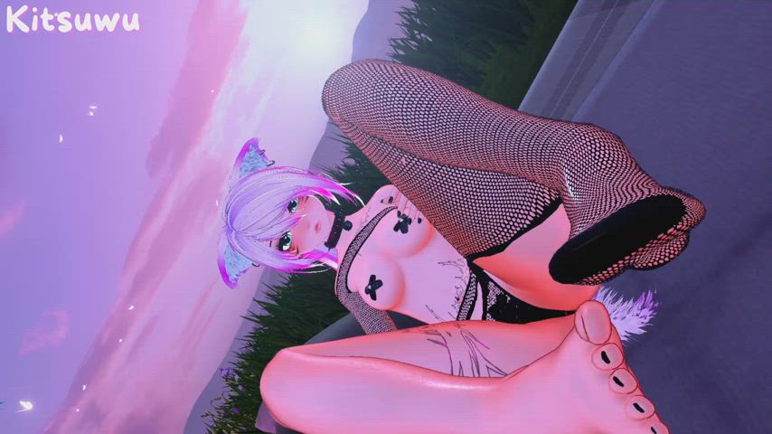 Want me to use my feet on you? 💕