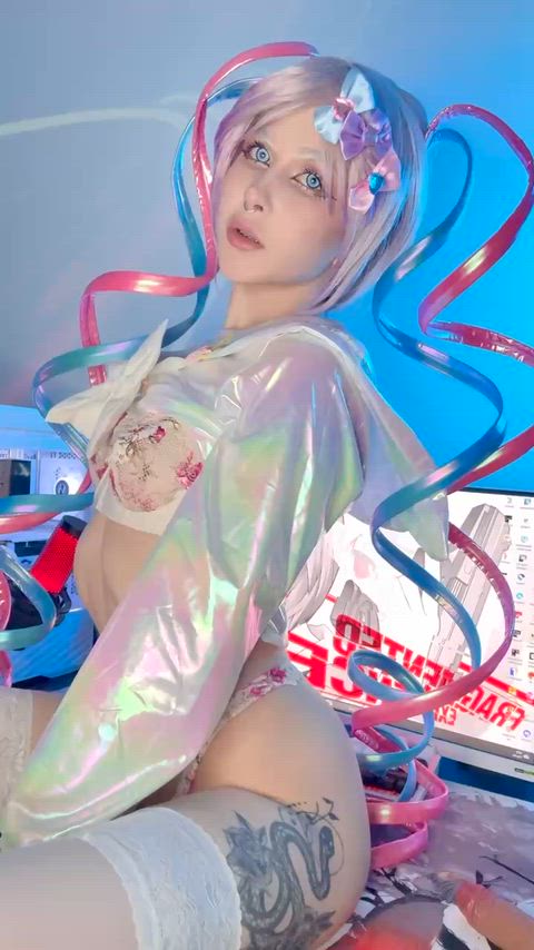 18 Years Old Cosplay Cute Homemade Hottie OnlyFans Tease Teasing Teen TikTok Porn GIF by mystpetal