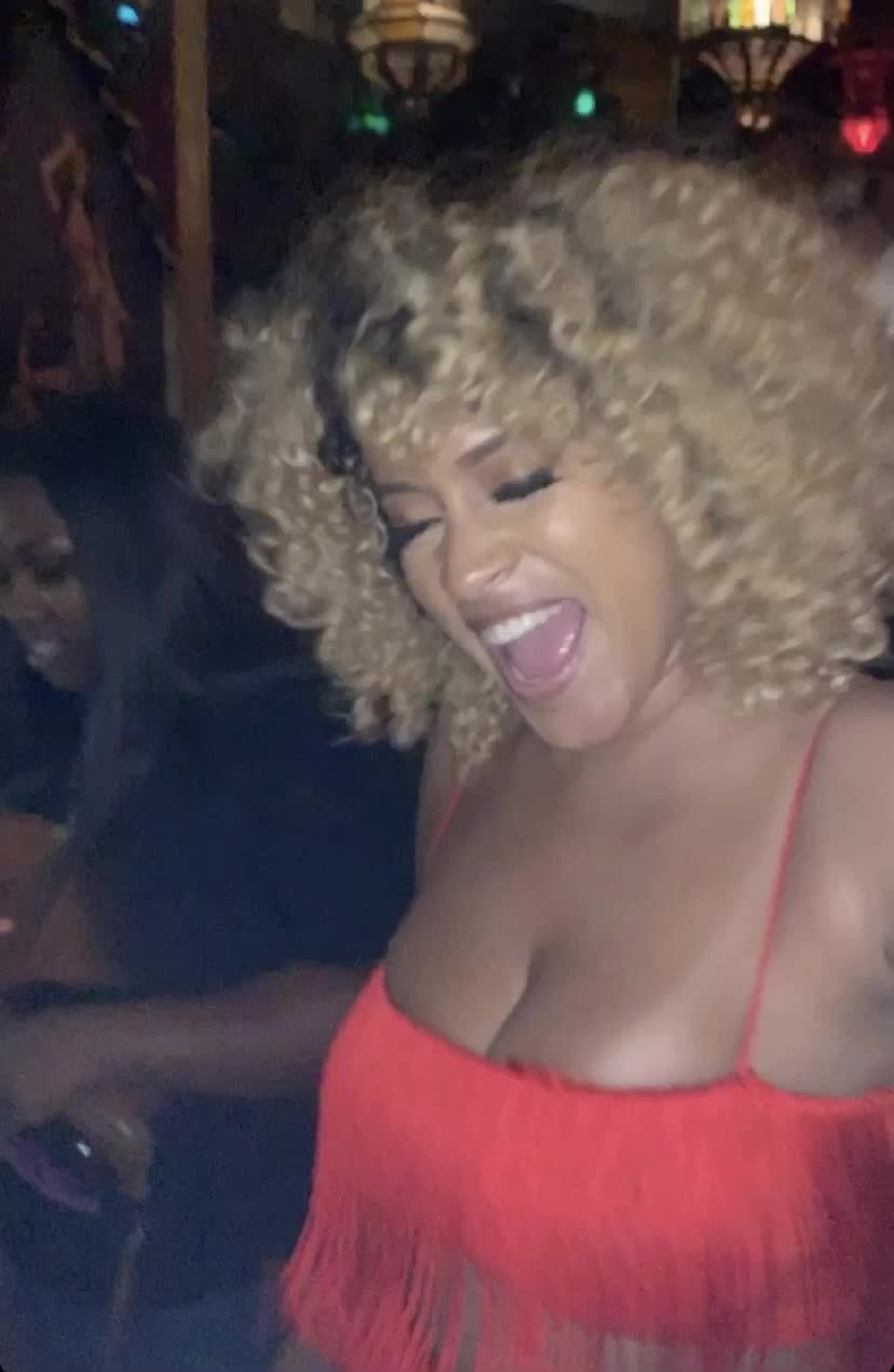 Big juicy tits on this curly petite latina.