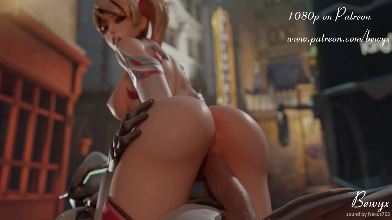Mercy Pink Cowgirl Animation