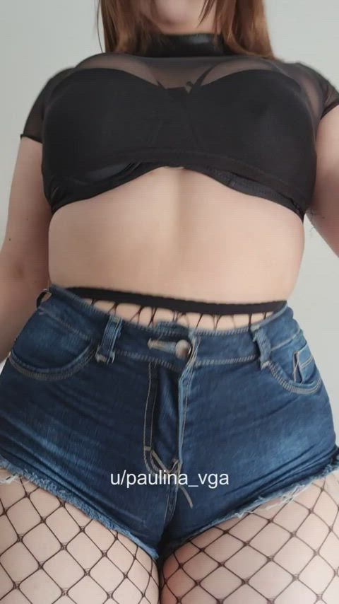 Nice camel toe and nice tits