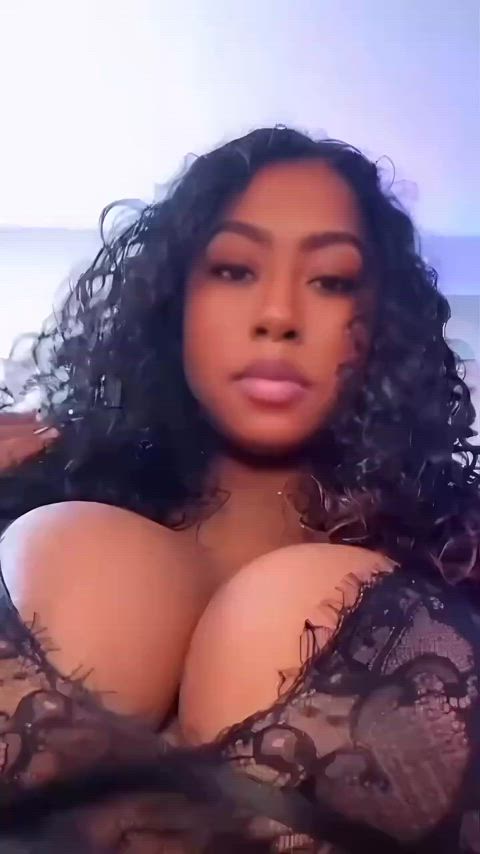 Big Tits Boobs Bouncing Tits Busty Ebony Huge Tits Latina Natural Tits Tits r/TitsWorship Porn GIF by slowmoejoe123