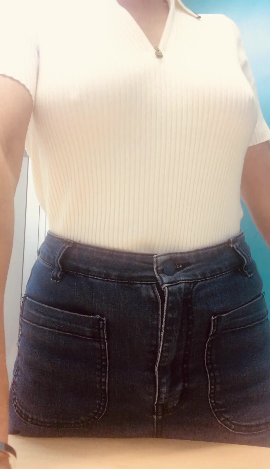 Do you think anyone noticed I didn’t wear a bra??
