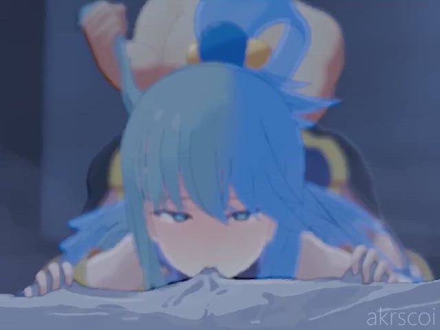 Aqua's Treat [Konosuba] (Akrscoi)