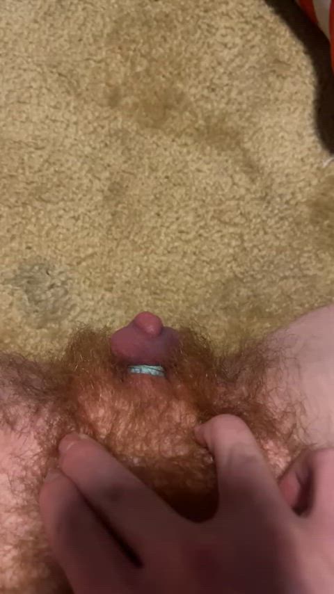 Pumped banded clit bobbing as a smack it