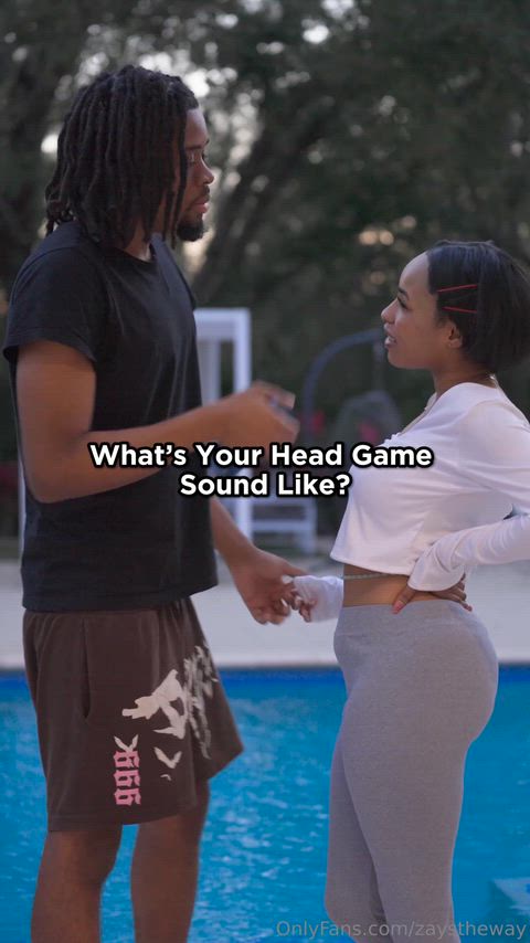 BBC Babe Blowjob Ebony Interview Porn GIF by manemane6