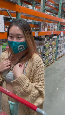 Asian Flashing Public Porn GIF by layndare