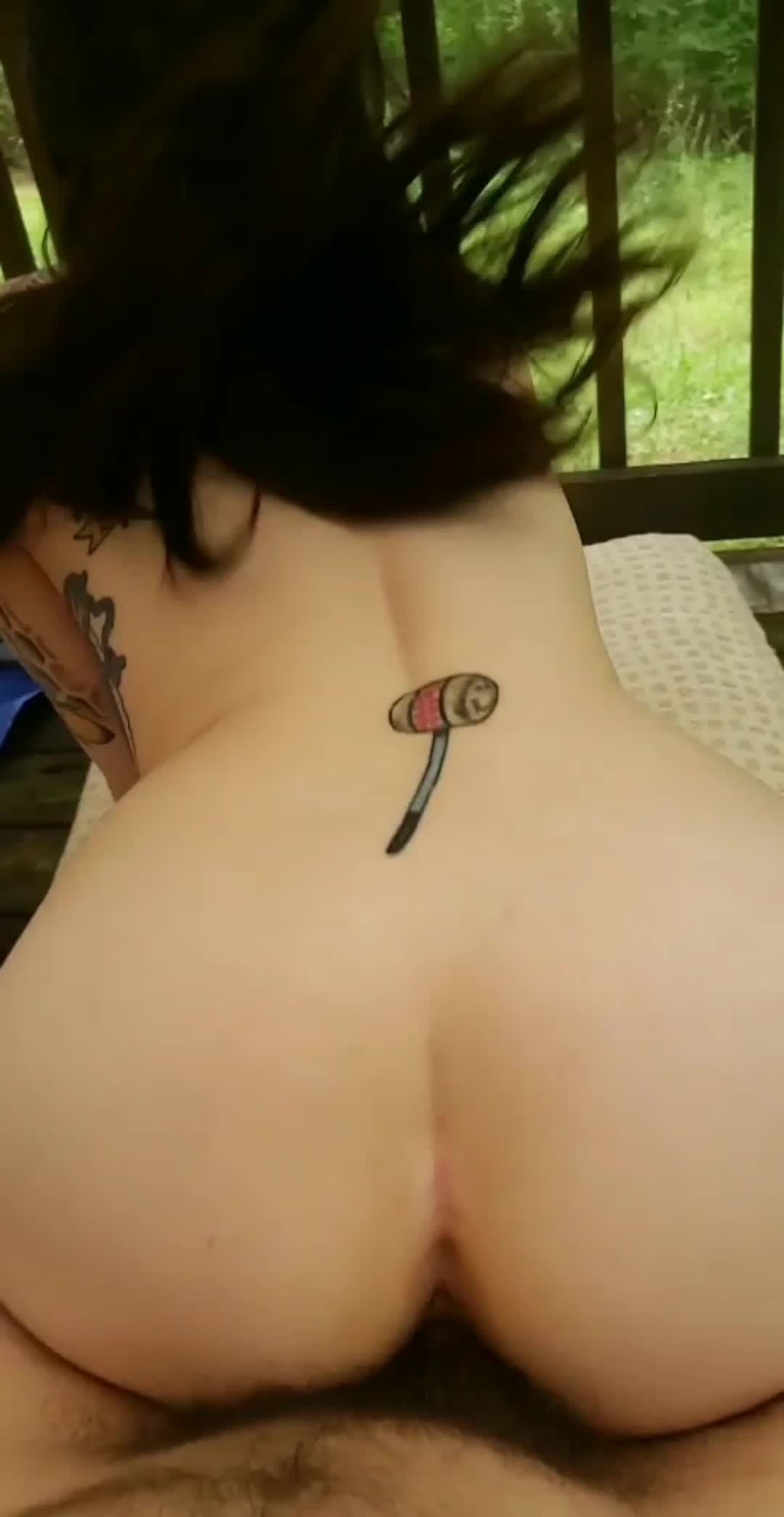 I found a hoe in the garden