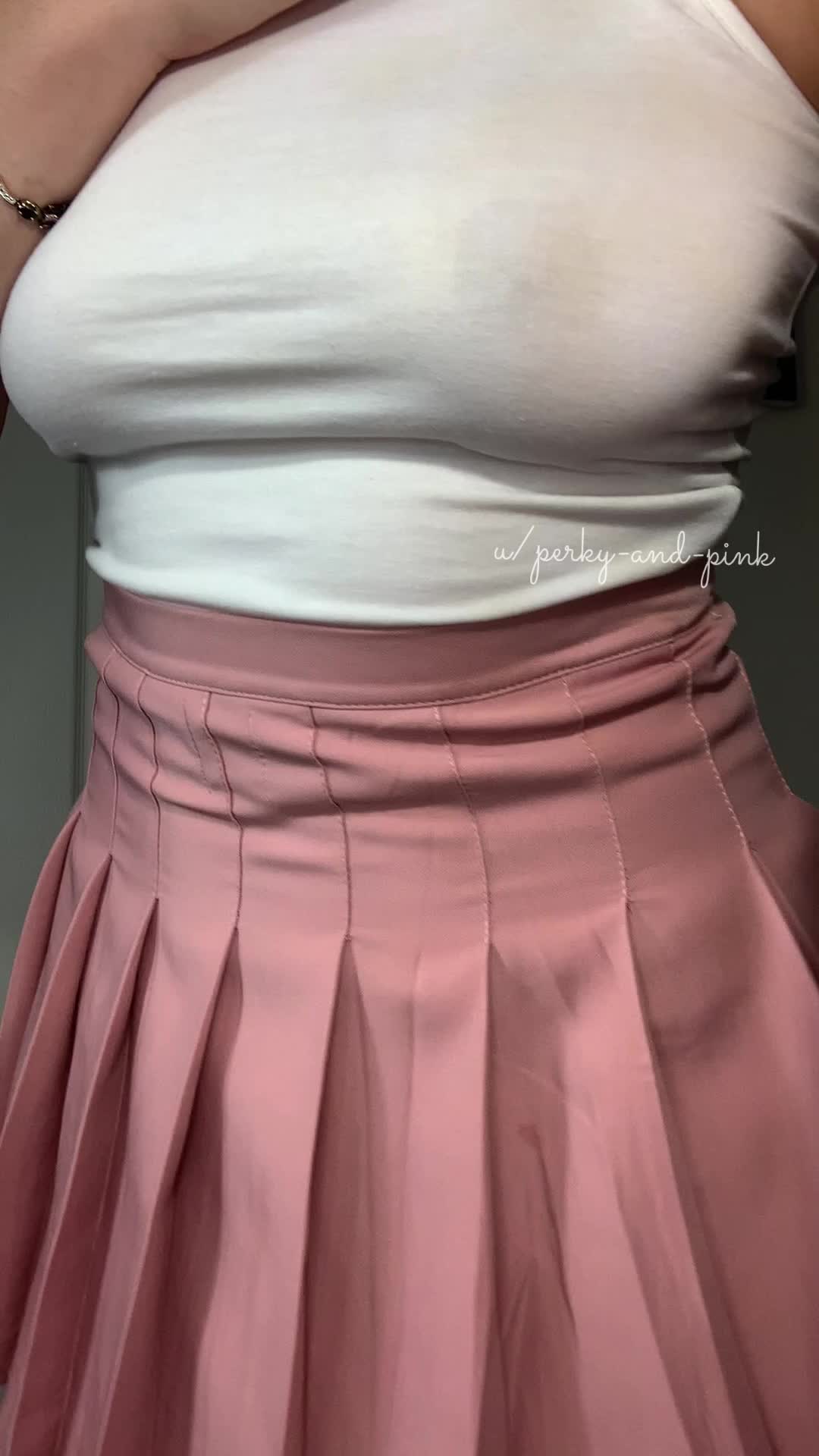 I always got in trouble at school for my skirt being too short, all of my teachers loved me though!