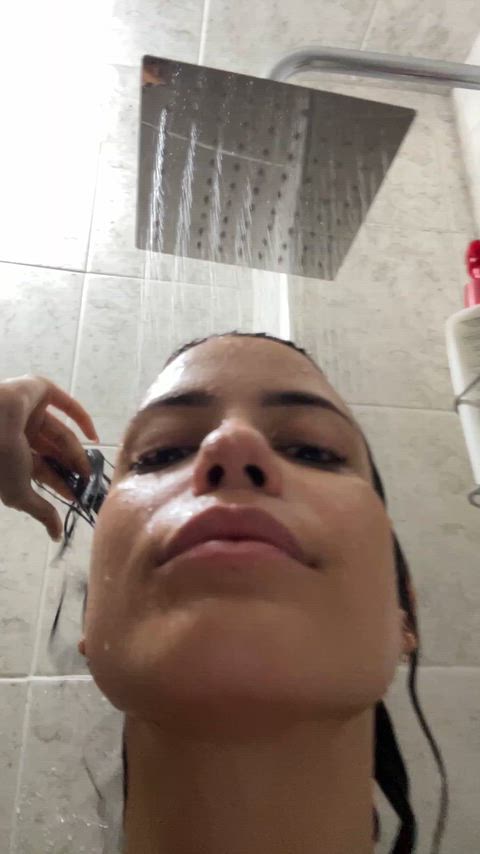Amateur Bathroom CamSoda Cute Latina NSFW Natural Tits Solo Tease Teen Porn GIF by sofiareyes
