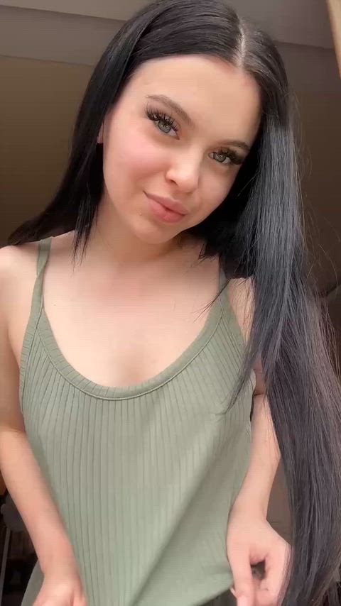 Are my tits big enough for you to fuck me between them?