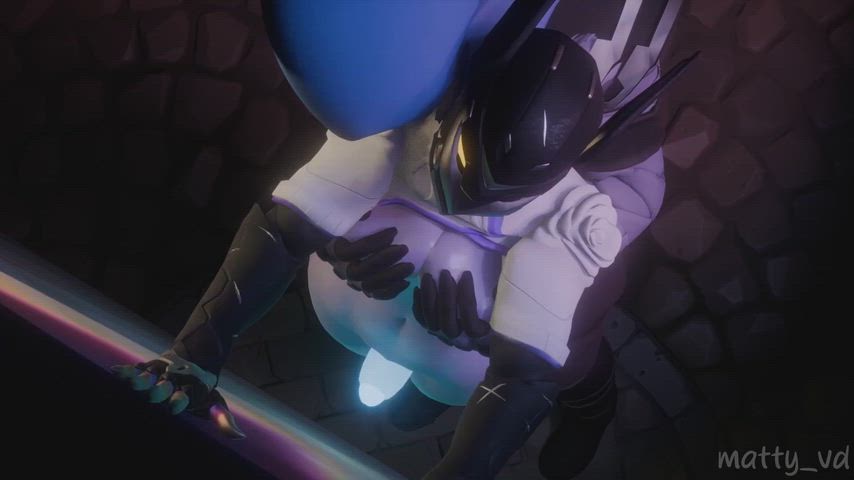 Vyse thighjob quickie with Omen -- (matty_vd)