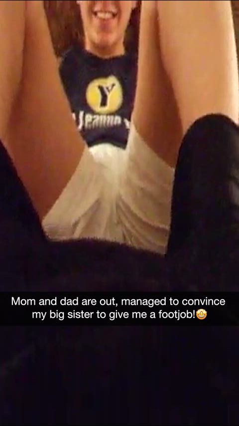 (B/S) Home alone footjob (Foot Fetish)