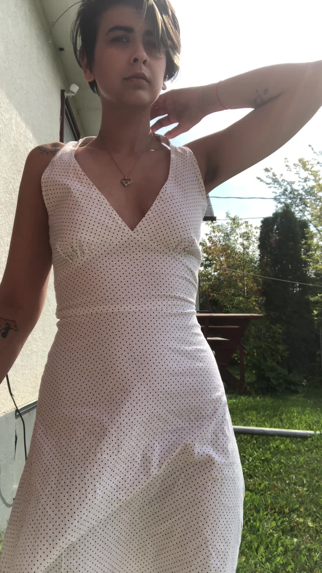my first titty drop here and my first post with my face! I hope you like small ones!