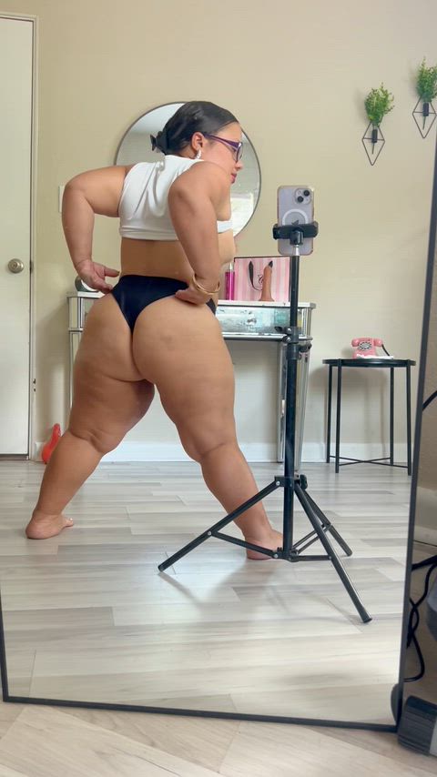 Spank my ass while I wiggle on your cock