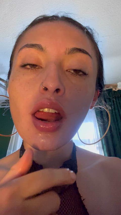 Amateur Spit Spit On Face Spitroast Porn GIF by katherinne_1612