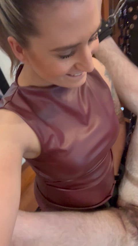 Pegging him restraint to my swing with an evil laugh 🤭 thumbnail