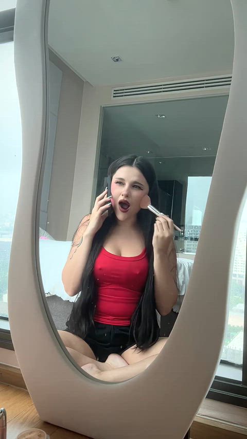 Mistress laughs while you realize you’ll never measure up.