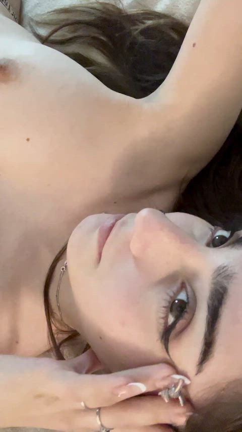 Your thick load would look so good dripping down on my titties