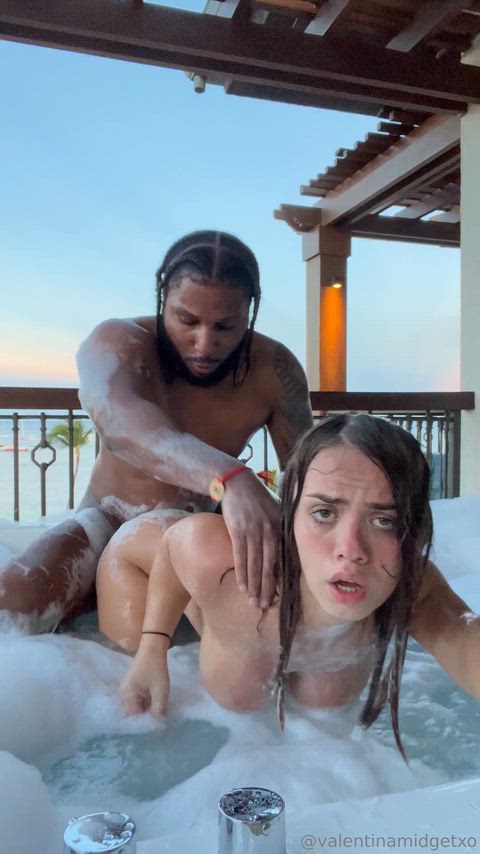 BBC Doggystyle Domination Intense Interracial Moaning Petite Taboo filthy pounding Porn GIF by nowayjose619