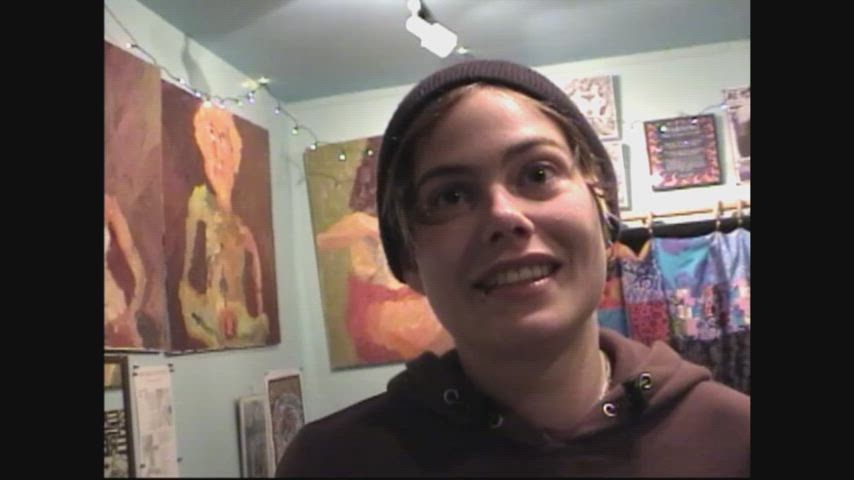 2000s Porn Amateur College Hairy Pussy Interview Natural Tits Short Hair Tomboy Undressing Porn GIF by swap89