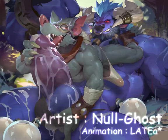 Poison🥛(art by NullGhost, animated by @LATEa_Hyena)[MM]