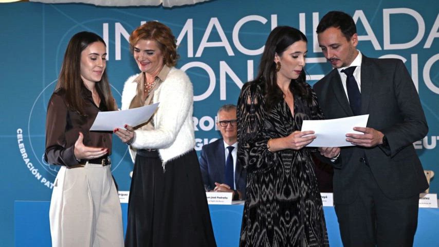 Comfortably Naked While Handing Out Diplomas