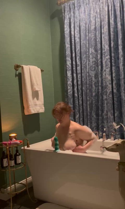 I had to show him on my [dildo] what I wanted to do to his cock