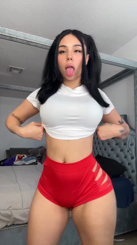 tongue is out and ready for you