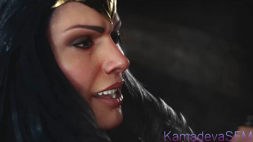 "Amazon Training" featuring Wonder Woman and Harley Quinn, Part 2 (KamadevaSFM) [DC]