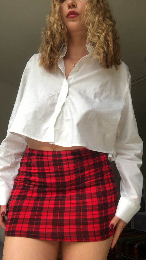 Amateur Big Tits Blonde MILF NSFW OnlyFans Pussy Solo Tease TikTok Porn GIF by kirablaze25