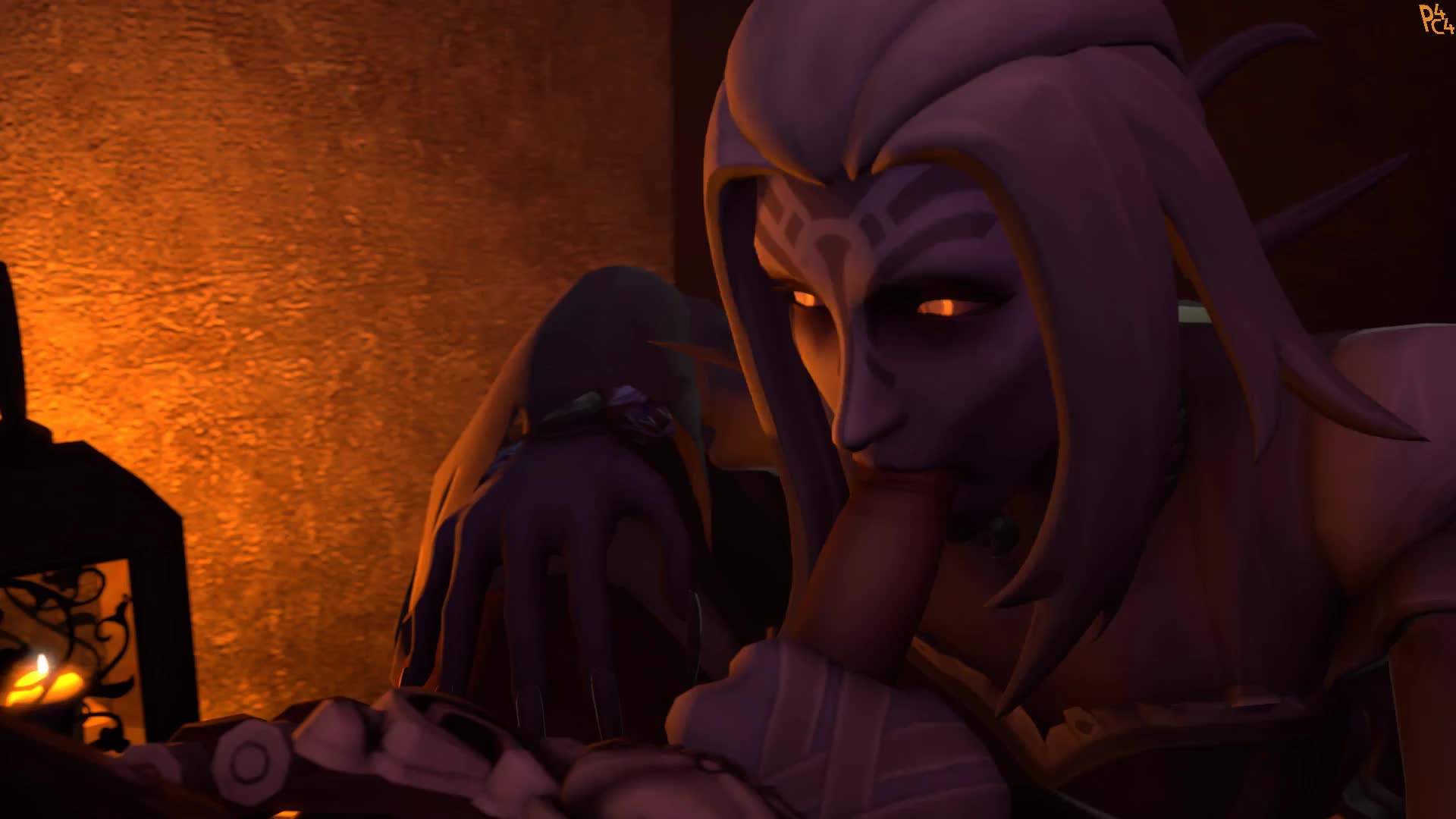 A little late for Halloween, but I proudly present Moira's Banshee Blowjob