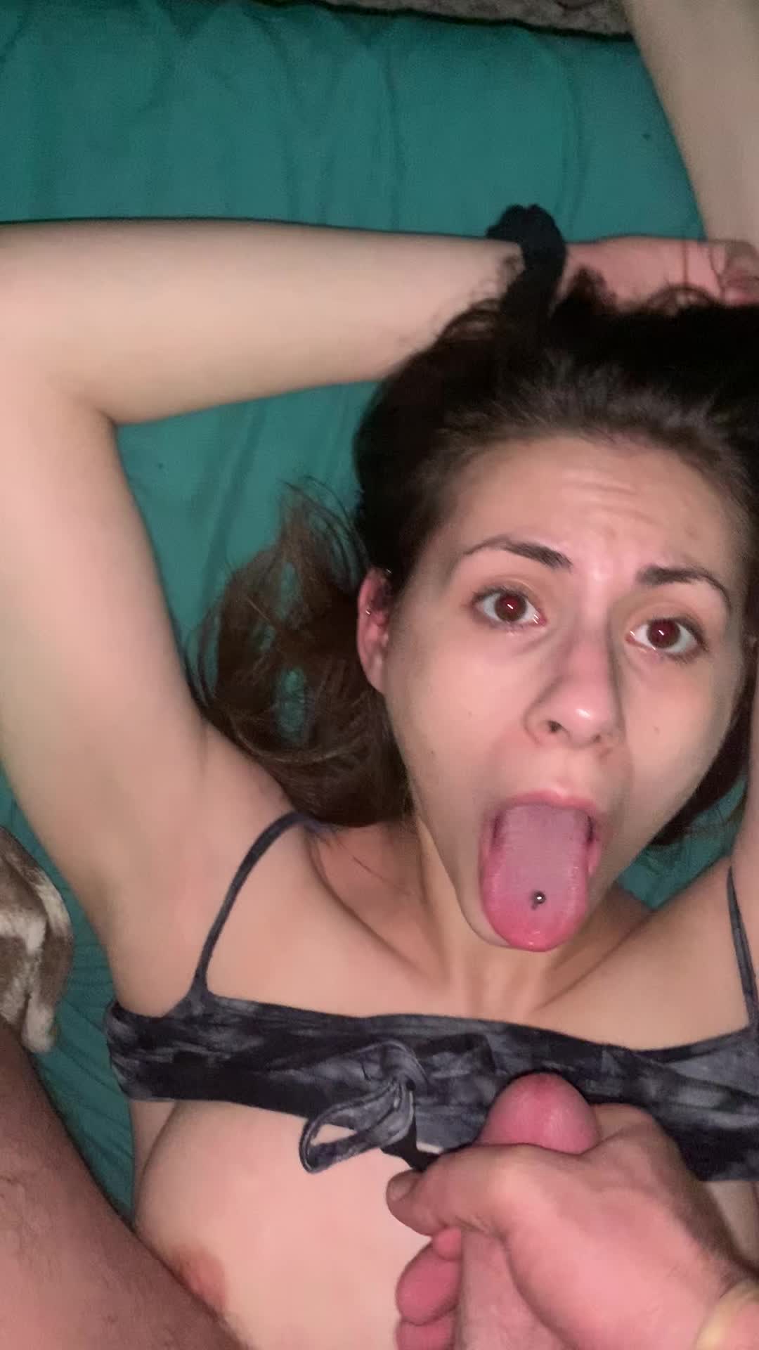 Being a good little cum slut 😊