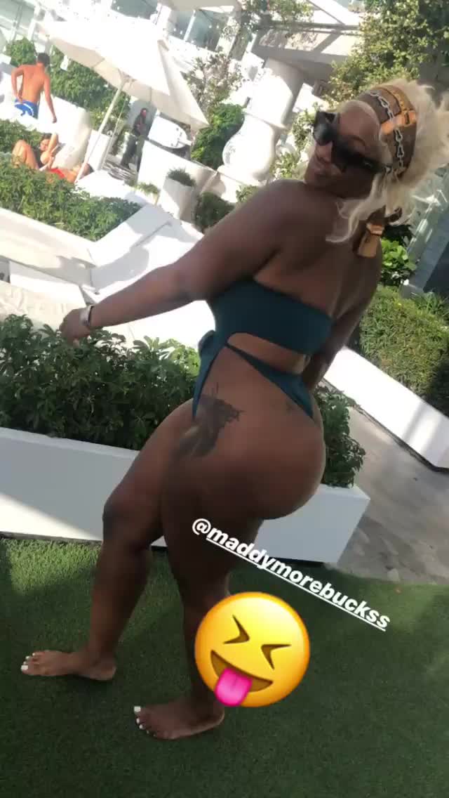 That strut when she know she got it