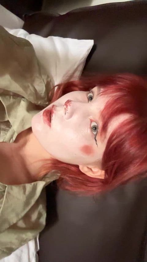 Goth tits of devilish naturalness