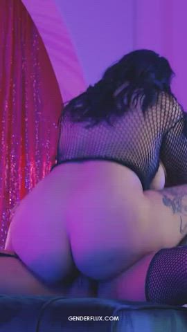Big Ass Cock Pawg Pornstar Riding Sex Thick Trans Porn GIF by adultprime
