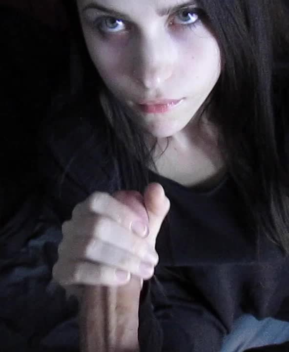Striking blue eyes
