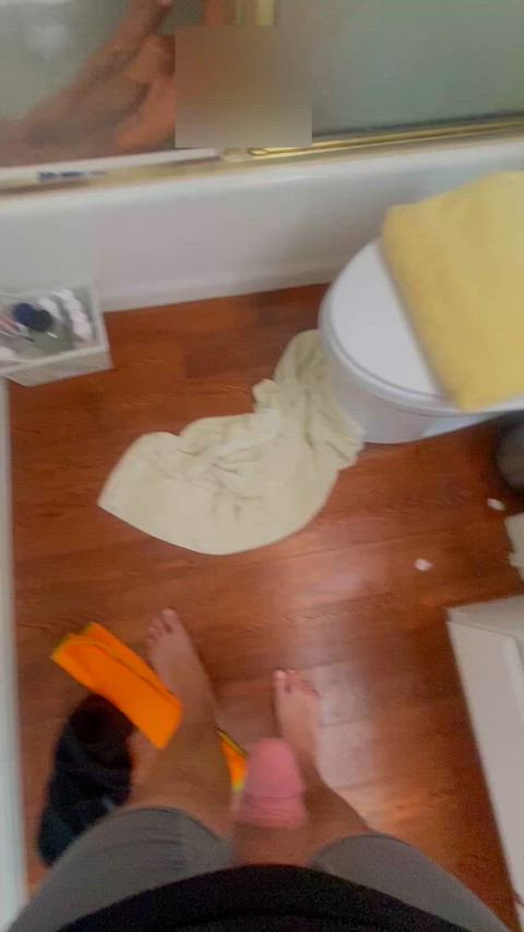 The bath can always wait until she makes me cum