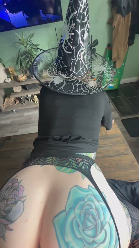 I'll only use a big broomstick