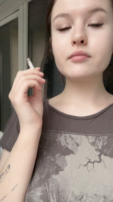 Let's just smoke one last cigarette tonight and be happy